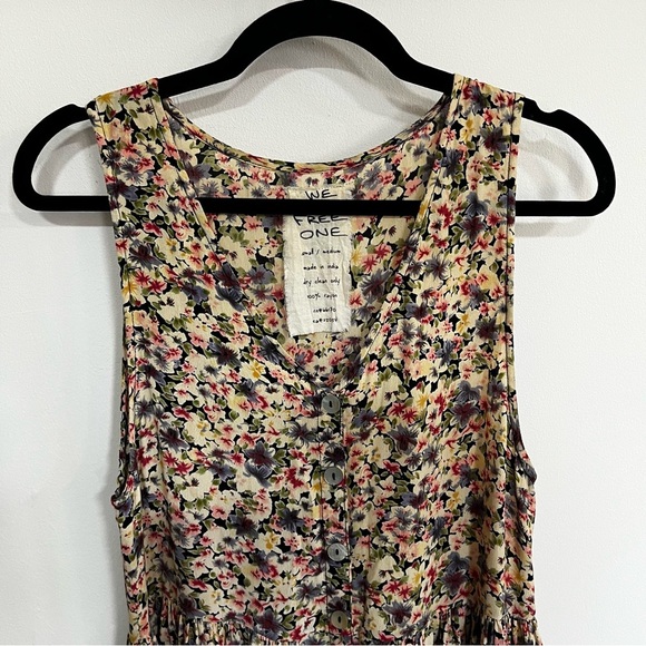 We the Free One Floral Mini Babydoll Dress - Picture 2 of 9